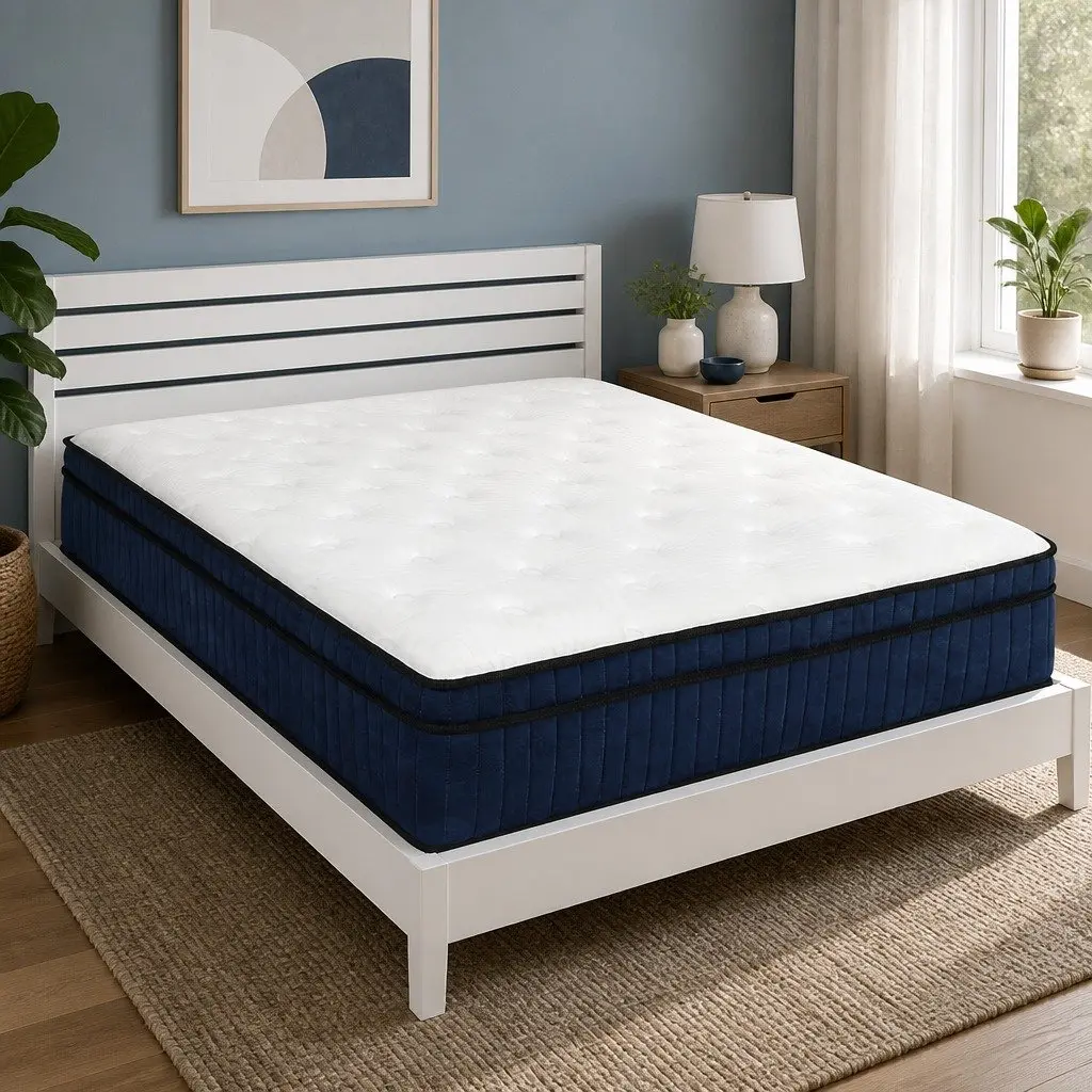 Queen Size Mattress with 7-Zone Pocket Spring Support