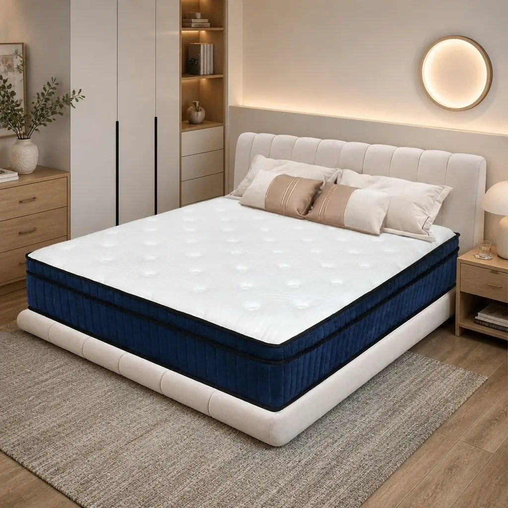 Queen Size Mattress with 7-Zone Pocket Spring Support