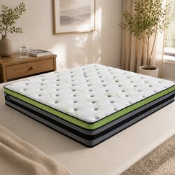 King Pocket Spring Mattress with Cooling Gel Foam