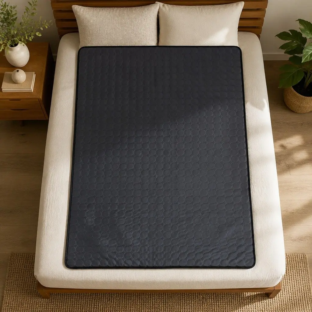 Pocket Spring Mattress Medium-Firm Cooling Gel Memory Foam King Size Knitted Bamboo Fibre Fabric