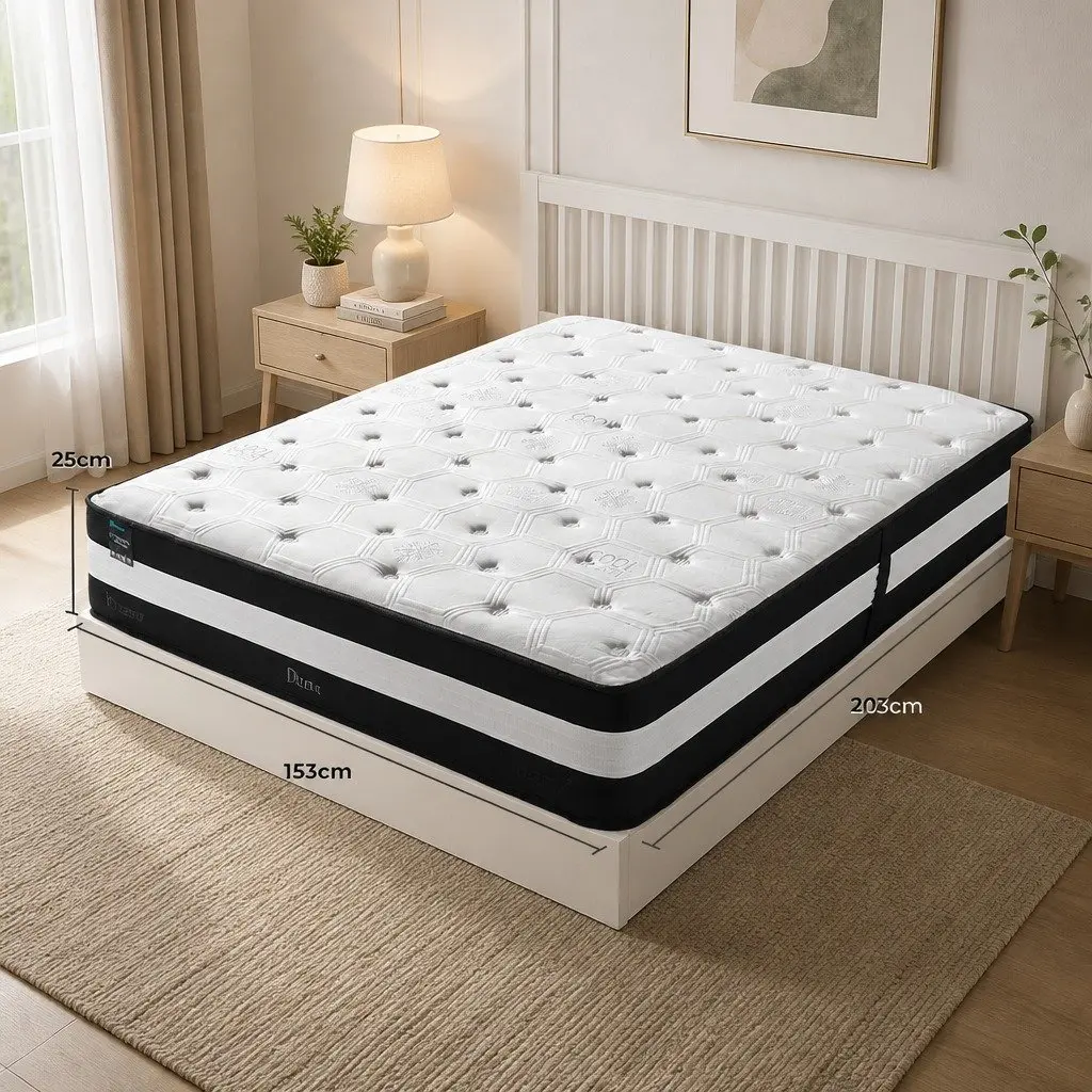 Queen Pocket Spring Mattress with Cooling Technology