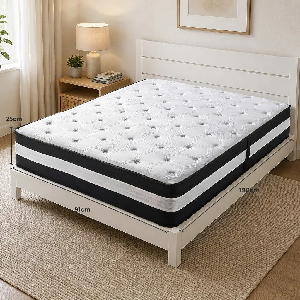 Single Cooling Mattress with 5 Zone Pocket Spring