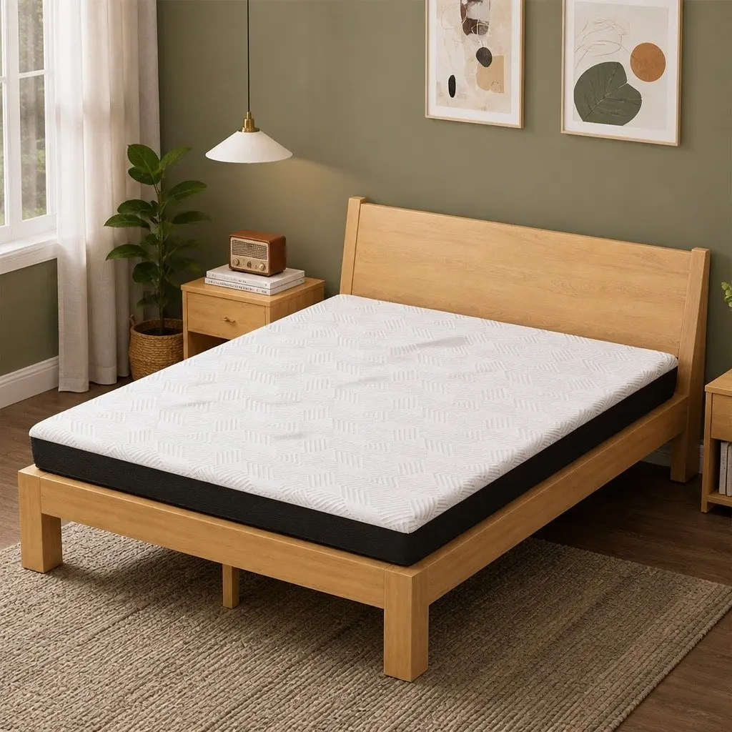 Gel Memory Foam Double Mattress with Cooling Technology