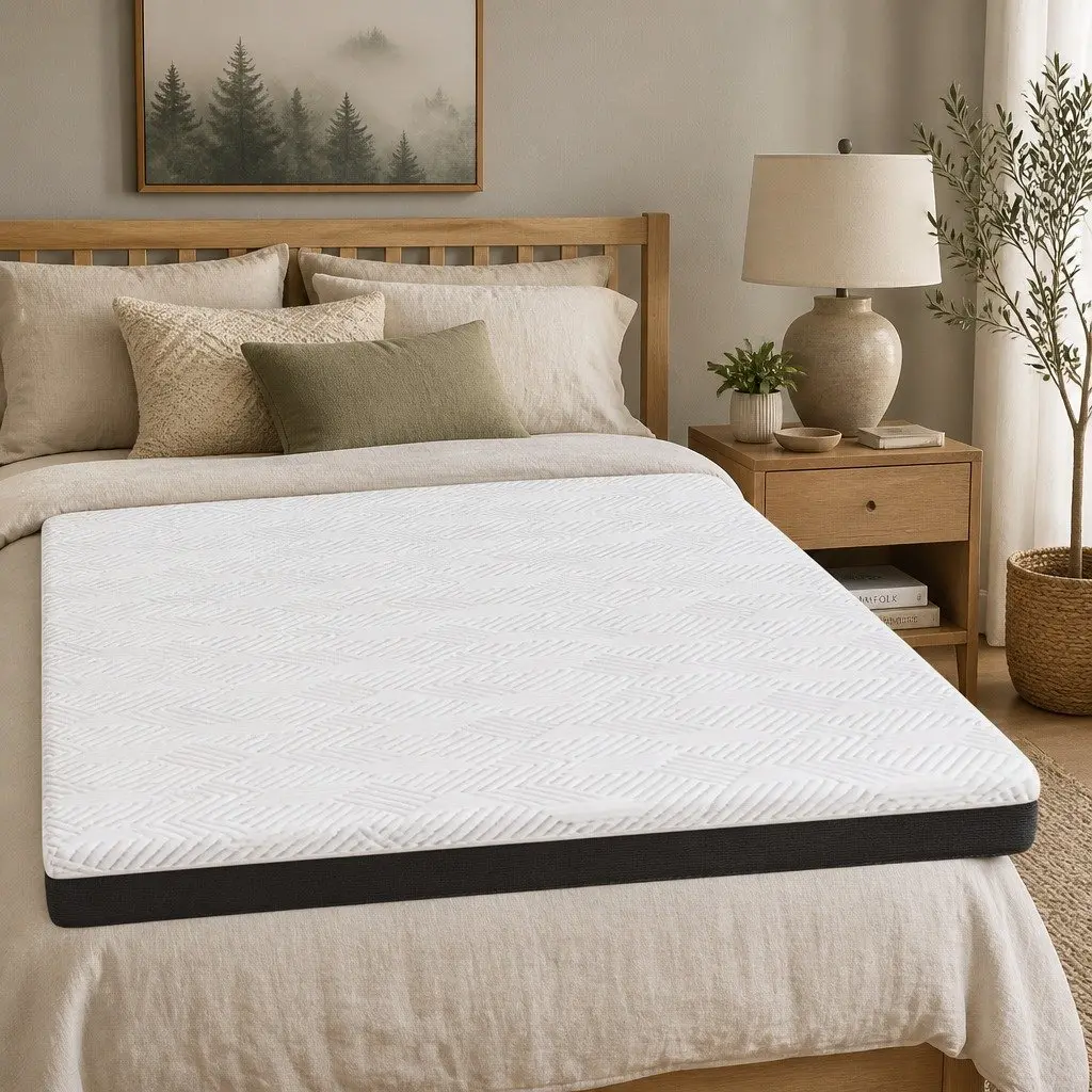 Single Mattress Gel Memory Foam Cooling Breathable 15cm Medium Firm Support