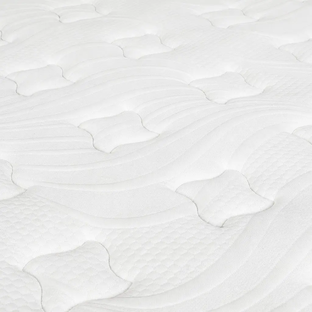 7 Zone Pocket Spring Mattress Medium Firm King Size Hybrid Foam Support