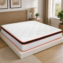 Queen Medium Firm Hybrid Foam Pocket Spring Mattress