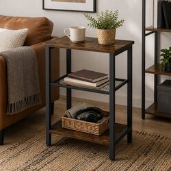 Compact 3-Tier Side Table for Everyday Use