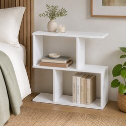 Compact Slim 2 Tier Side Table for Modern Spaces
