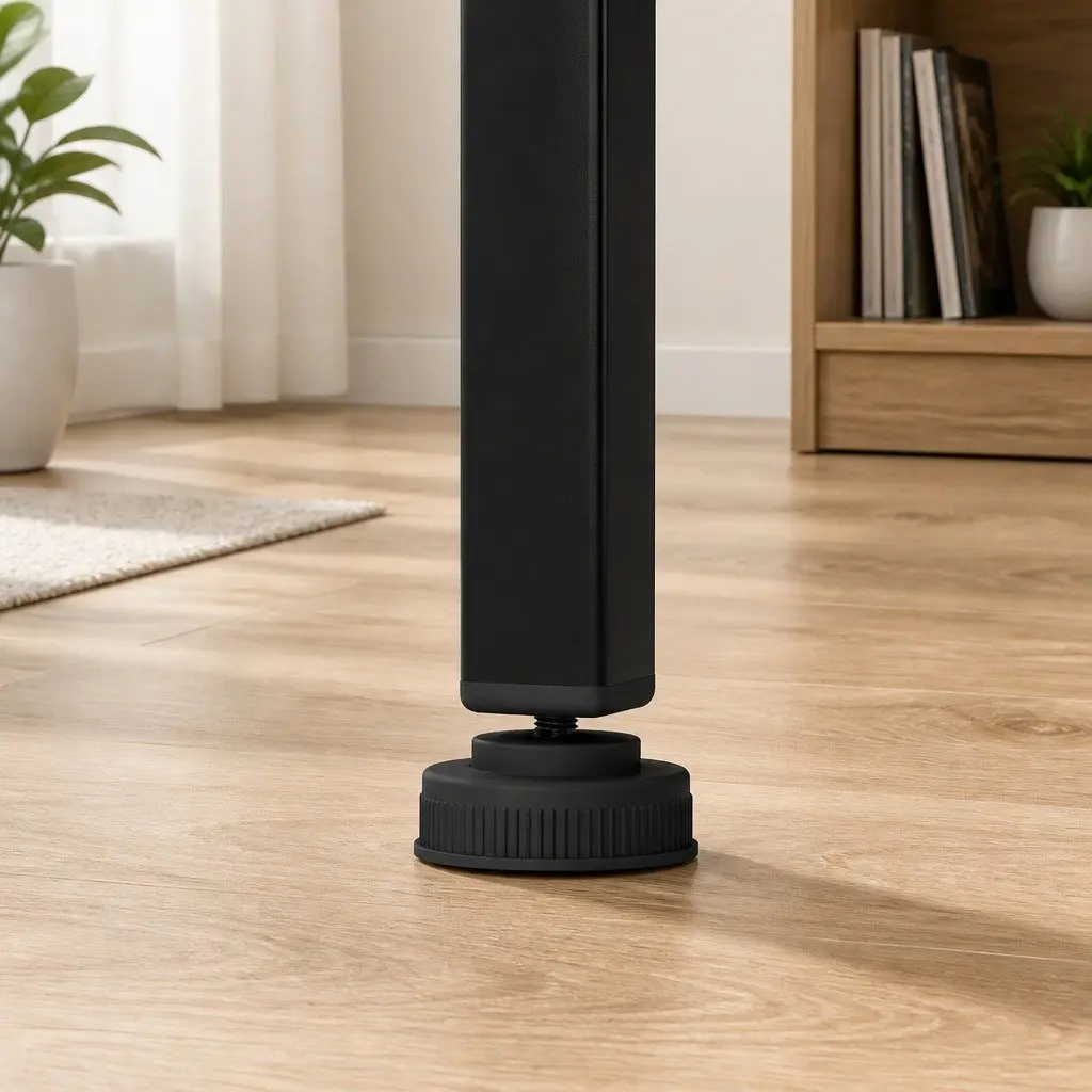 Bedside Table Side Table 2 Drawers Storage Cabinet with Charging Station Brown