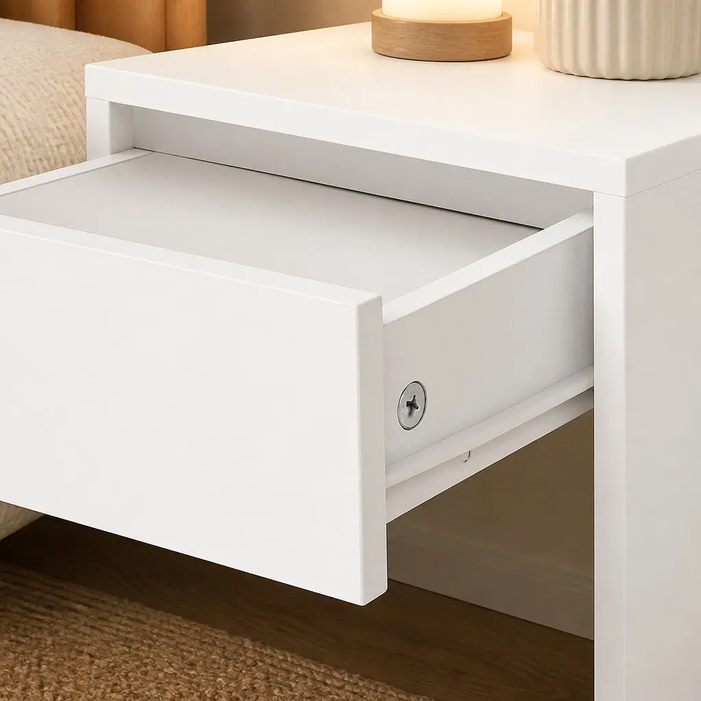 Set of 2 Wall Mount Floating Bedside Tables