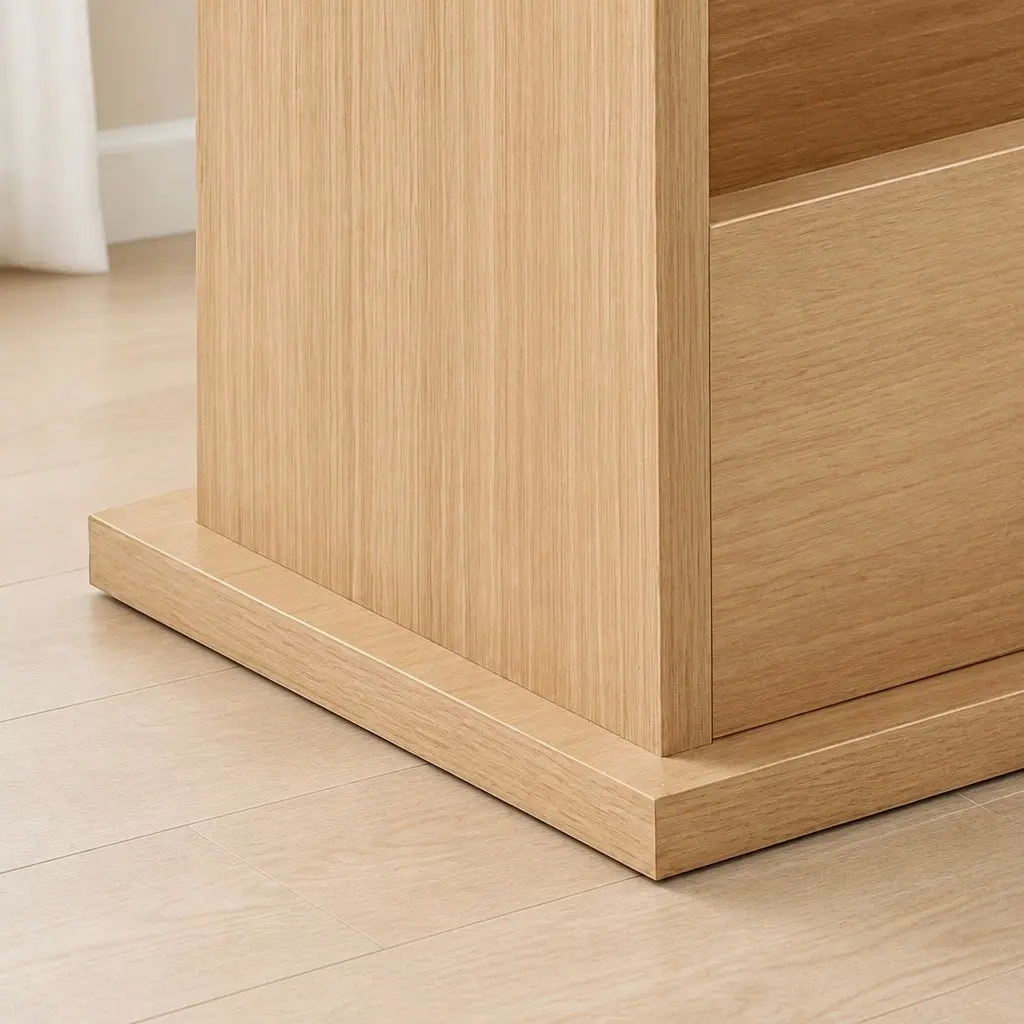 Narrow Side Table Magazine Rack Slim End Bedside Storage Bedroom Living Room