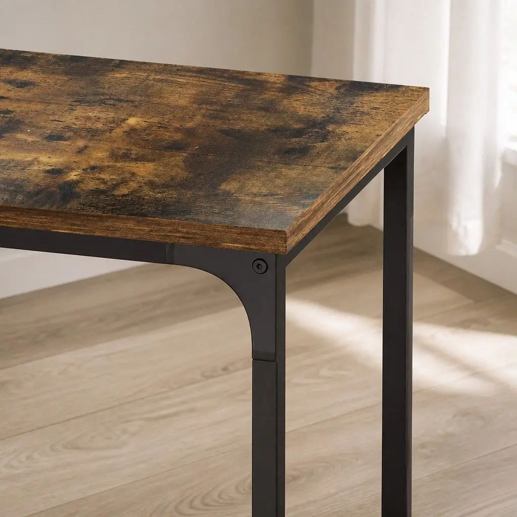 C-Shaped End Table for Living Room and Office