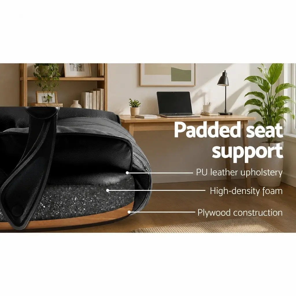 Black Executive Office Recliner Chair