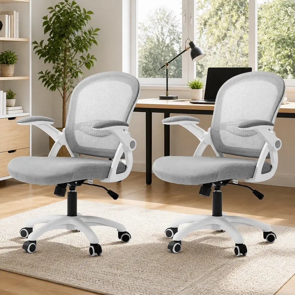 Mid Back Mesh Office Chair for Work and Gaming