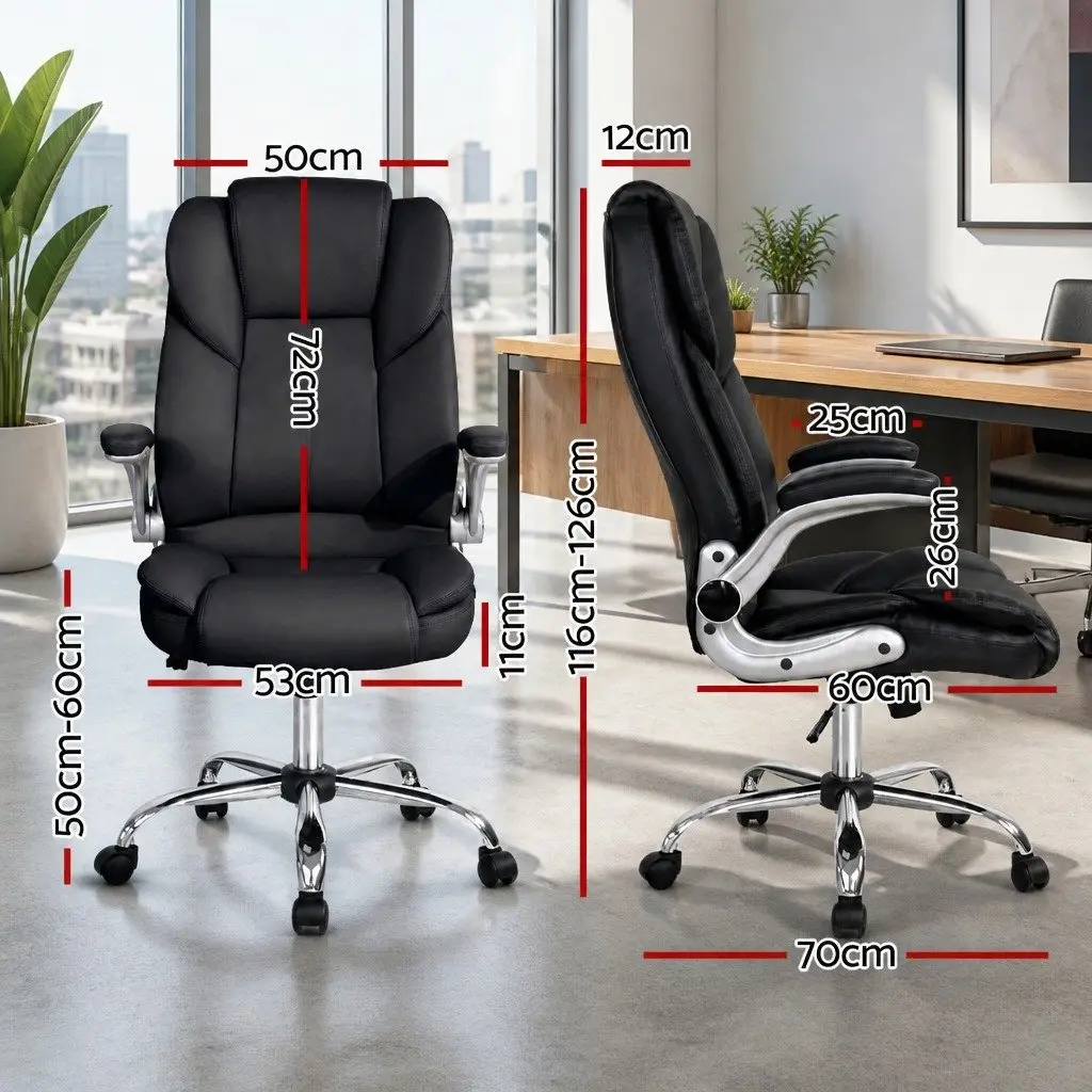 High Back Executive Office Chair in Black