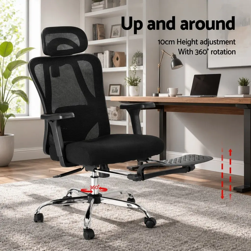 High Back Ergonomic Mesh Office Chair with Adjustable Support