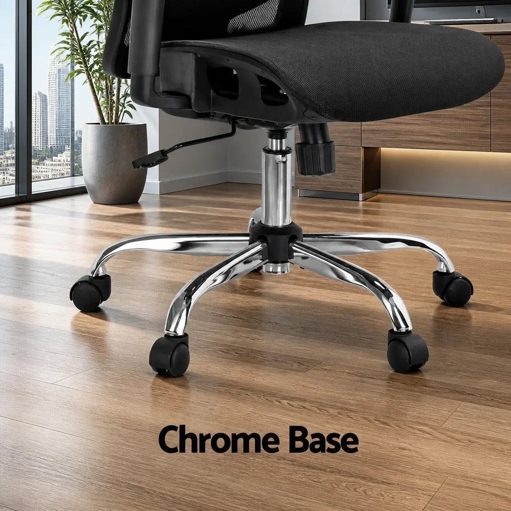 Ergonomic High Back Office Chair Recline Mesh Adjustable Headrest Lumbar Support
