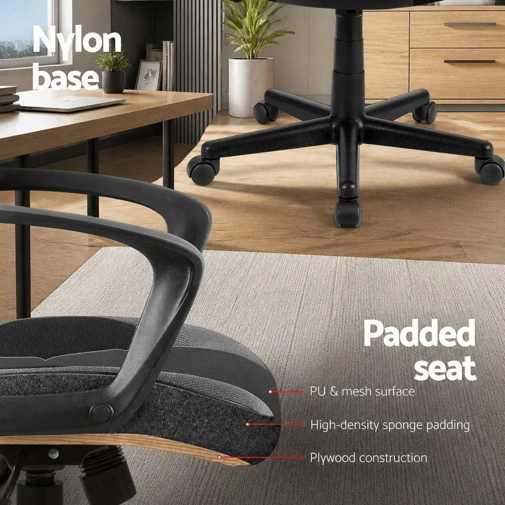 High-Back Gaming Office Chair in Grey