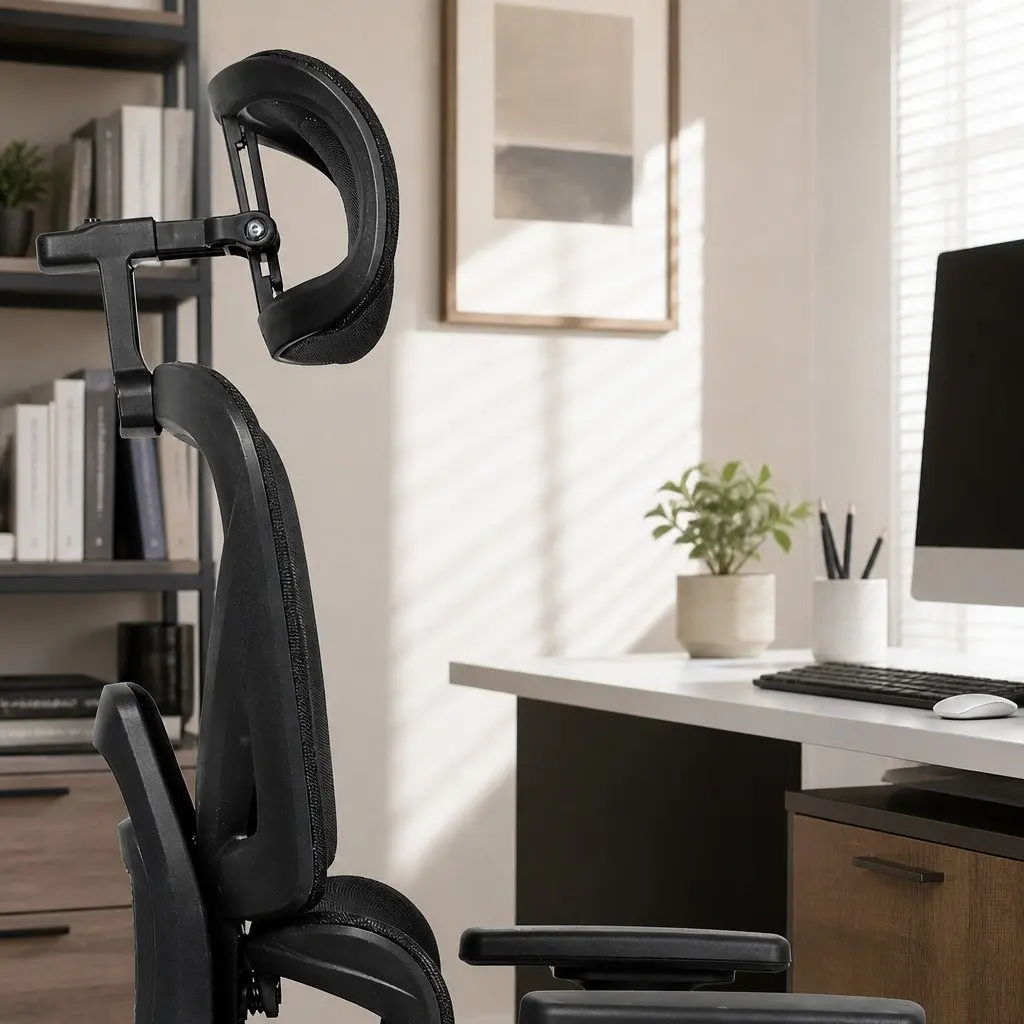 Ergonomic Office Chair with Footrest