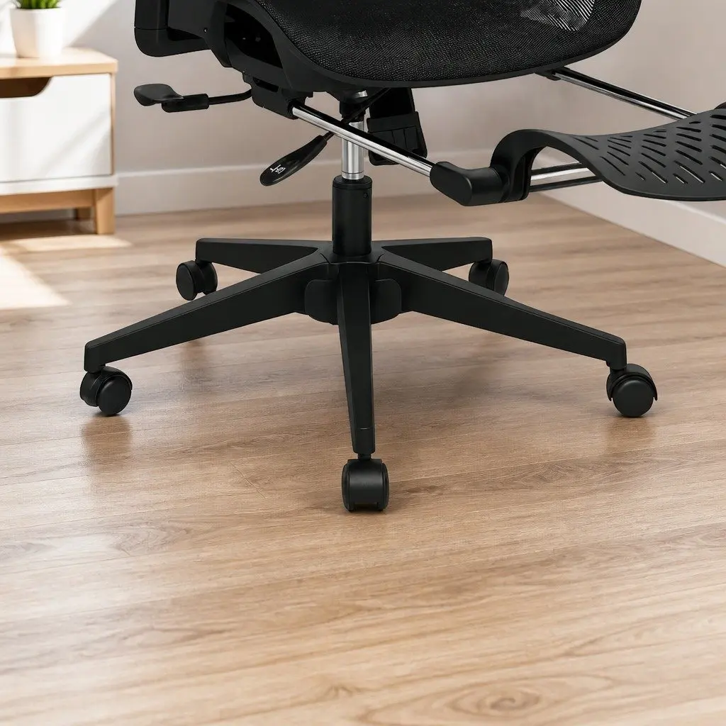Ergonomic Office Chair with Footrest