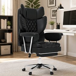 High Back Reclining Gaming Office Chair with Swivel Base