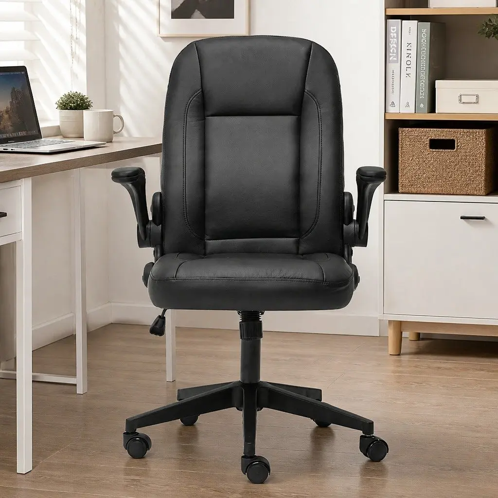 Ergonomic Executive Office Chair with High Back Support