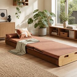 Kraft Paper Folding Bed Frame for Comfort and Versatility