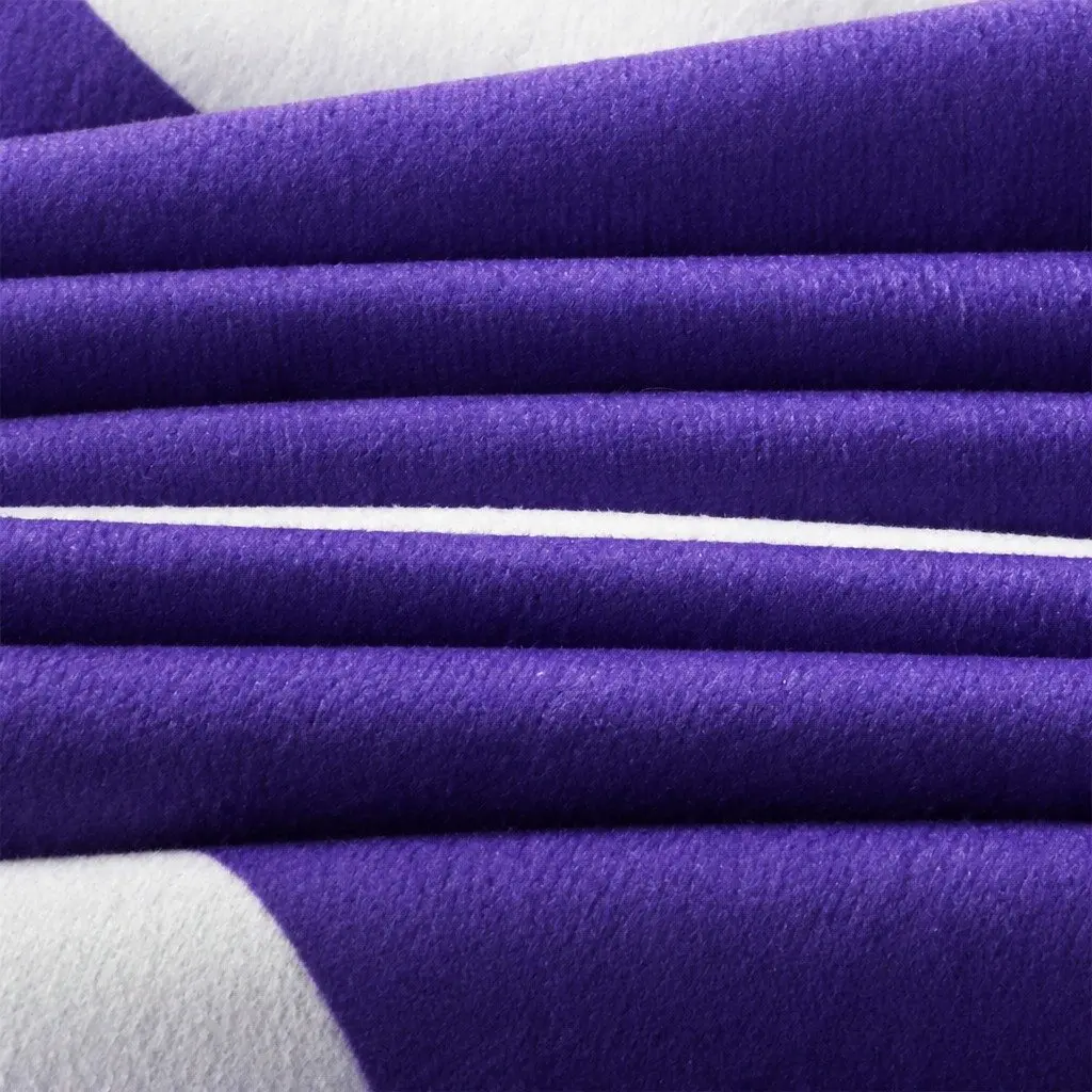 Kids Foldable Floor Lounger Pillow in Purple