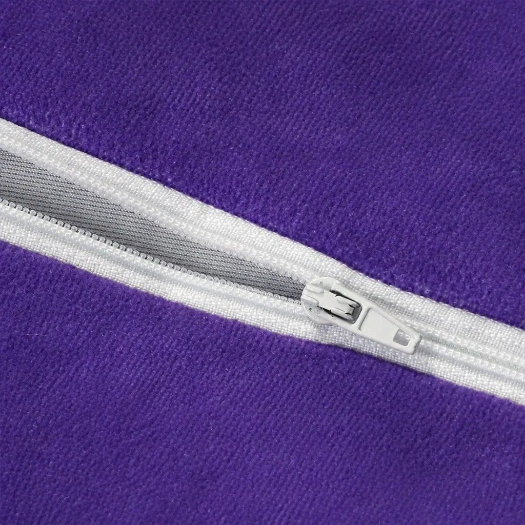 Kids Foldable Floor Lounger Pillow in Purple