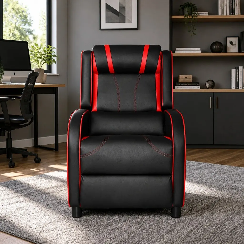 Gaming Recliner Chair with Footrest
