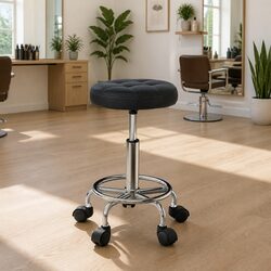 Comfortable Round Swivel Stool for Versatile Use