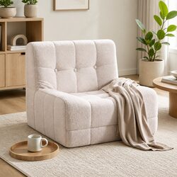 Boneless Modular Floor Couch for Cozy Living Spaces