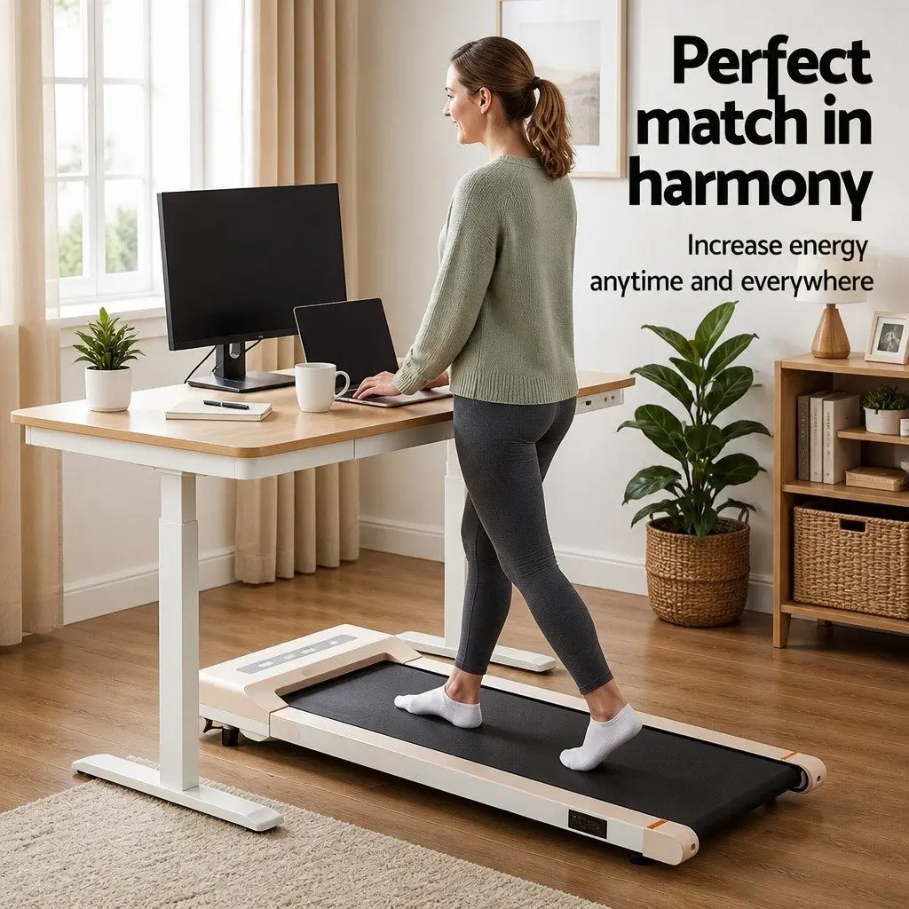 Electric Standing Desk Treadmill Combo 120cm for Comfort