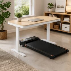 Adjustable Electric Standing Desk Treadmill Combo 120cm