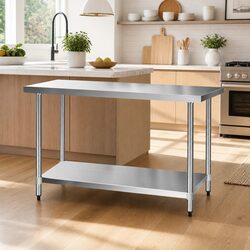 Stainless Steel Kitchen Work Bench 1524x610mm