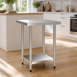 Stainless Steel Kitchen Work Bench 610x610mm for Home Use