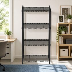 4-Tier Steel Storage Shelving Unit for Home & Garage