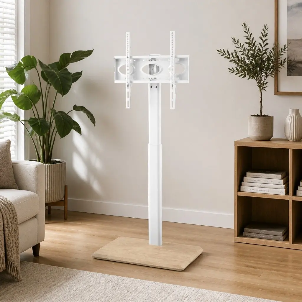 TV Stand for 24-55" Screens with Wheels