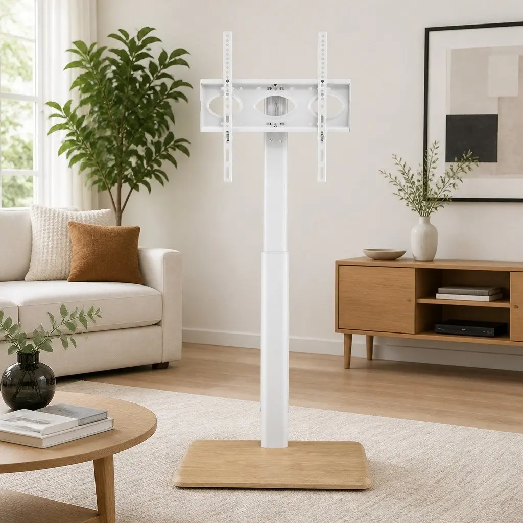 TV Stand for 24-55" Screens with Wheels