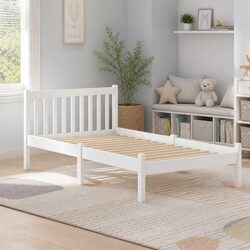 Elegant King Single Bed Frame with Storage Compatibility