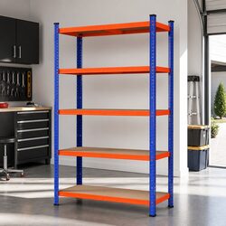 5-Tier Heavy Duty Garage Storage Rack for Organised Living
