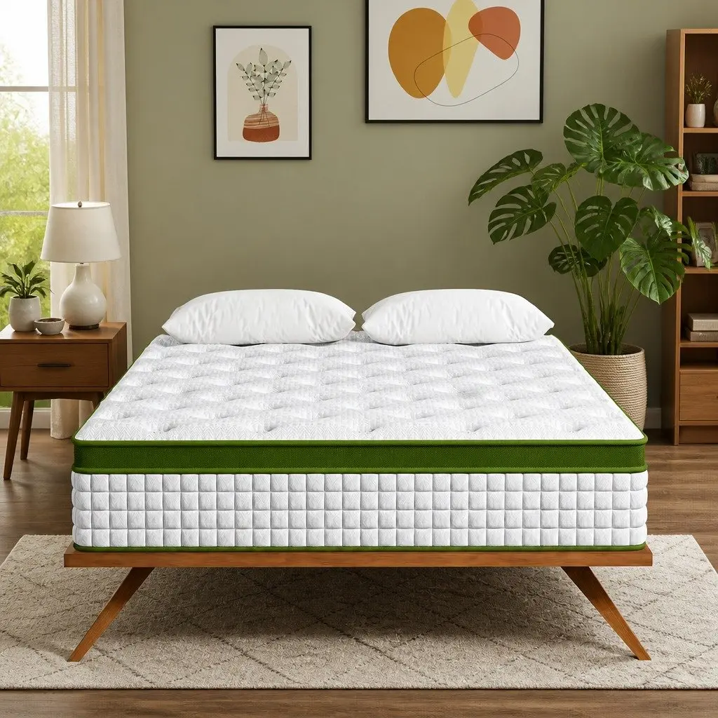 Queen-Sized Hybrid Mattress 30cm Gel Memory Foam