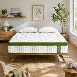 Queen-Sized Hybrid Mattress 30cm Gel Memory Foam