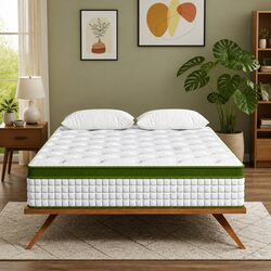 Queen-Sized Hybrid Mattress 30cm Gel Memory Foam