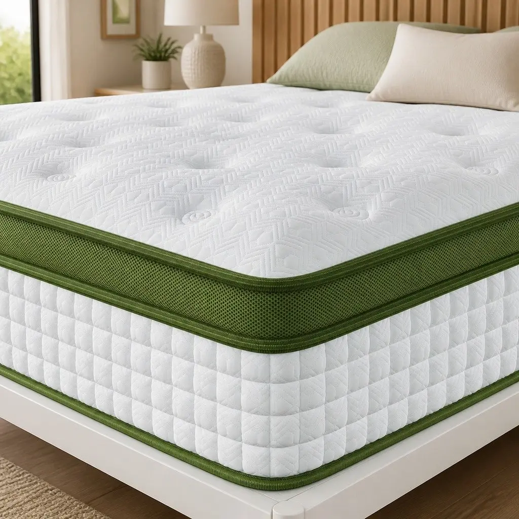 Queen-Sized Hybrid Mattress 30cm Gel Memory Foam