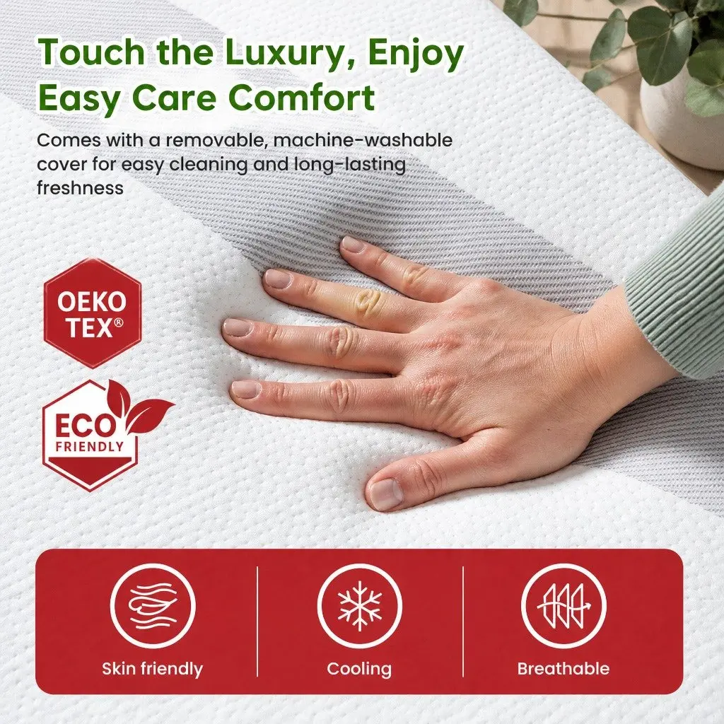 Single Memory Foam Mattress 20cm Gel-Infused