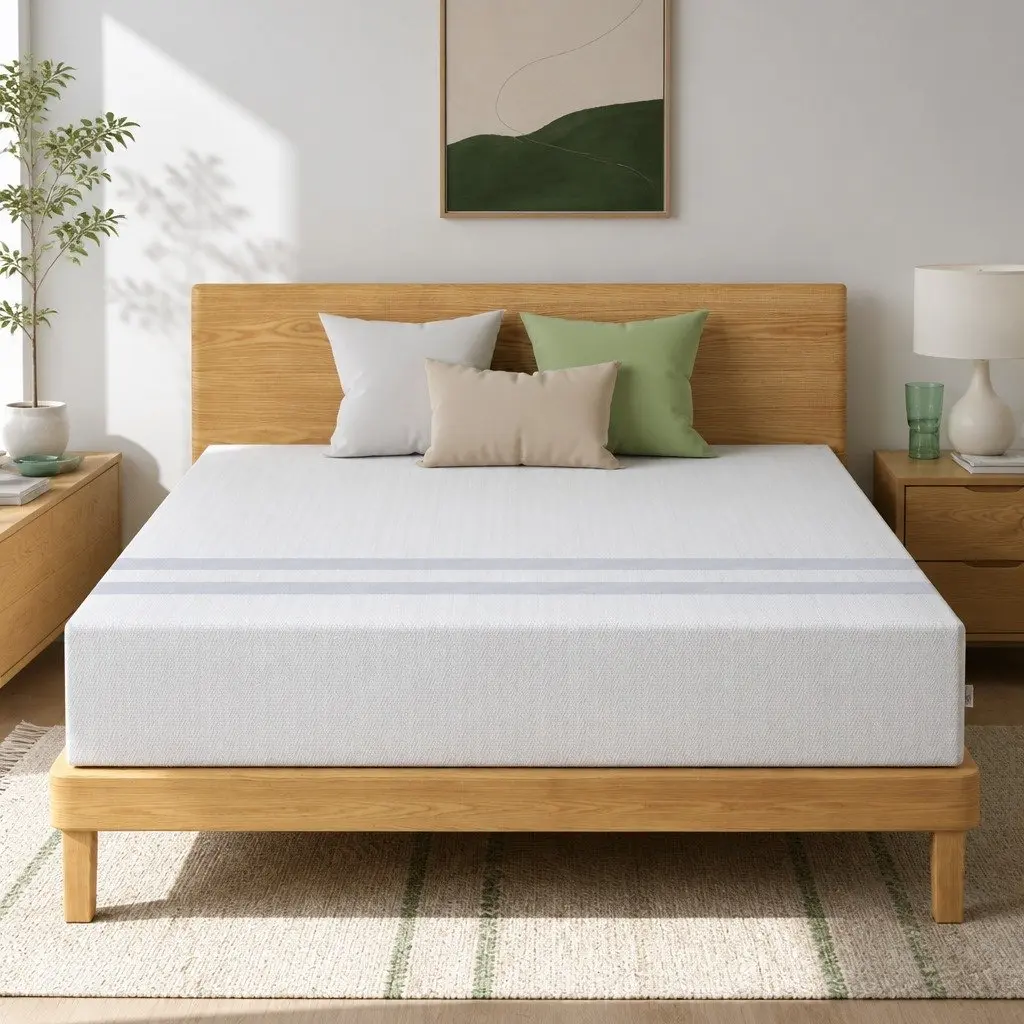 Reversible Double Memory Foam Mattress 25cm White