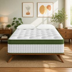 Single Latex Hybrid Mattress 34cm Medium Firm Comfort