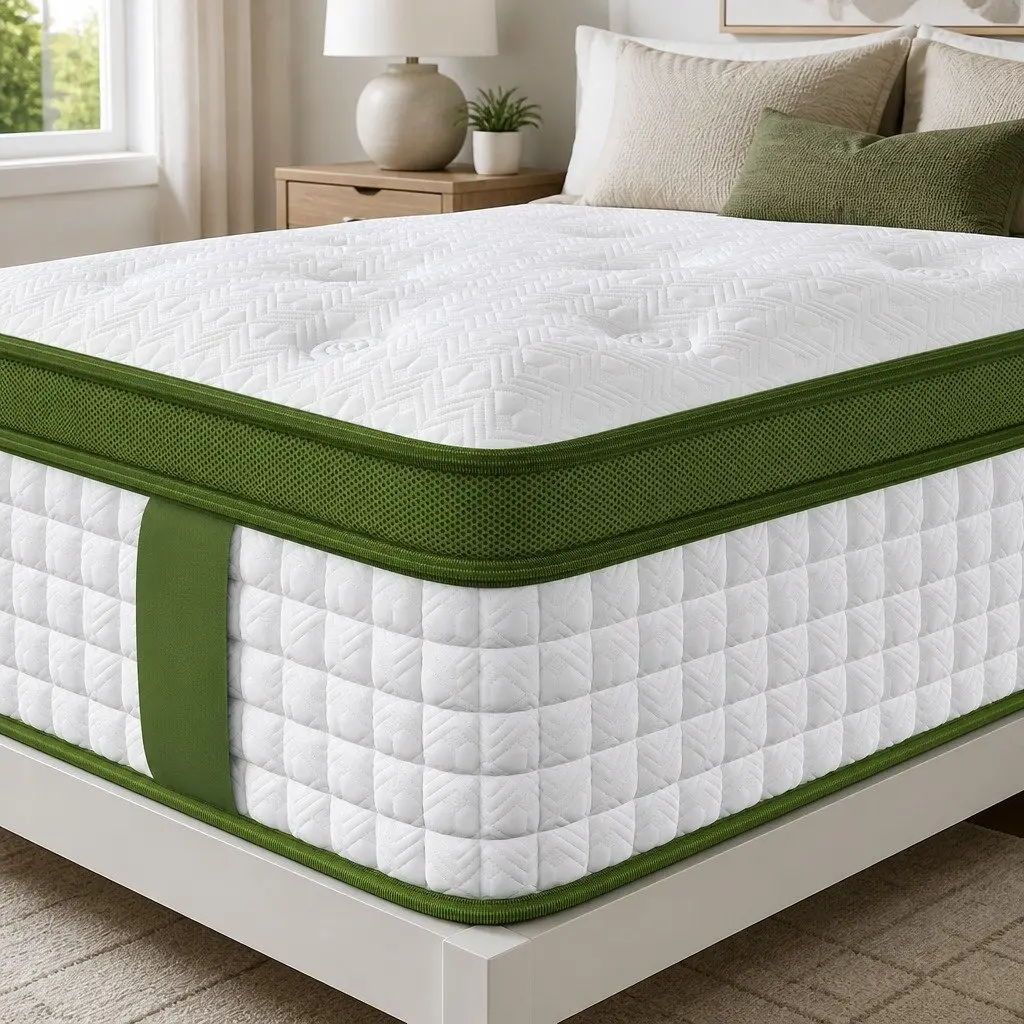 Single Latex Hybrid Mattress 34cm Medium Firm Comfort