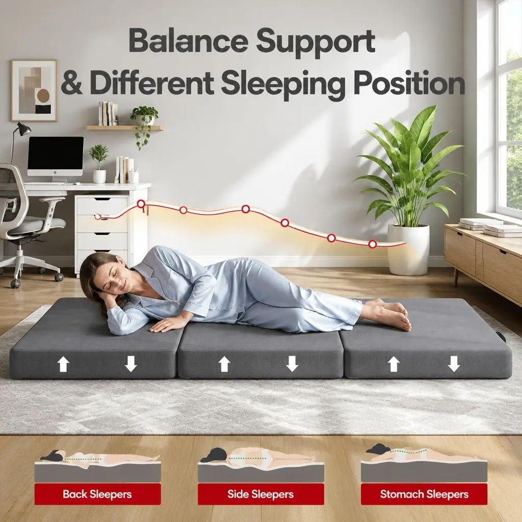 Small King Single Folding Mattress